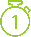 Simple timer icon